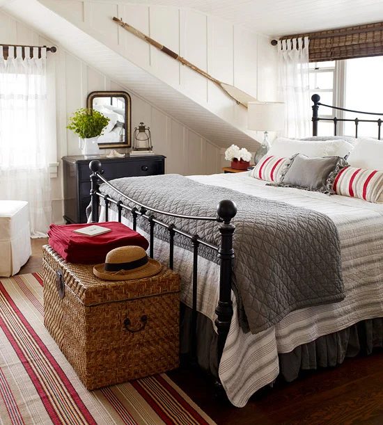 Cabin Inspired Bedroom