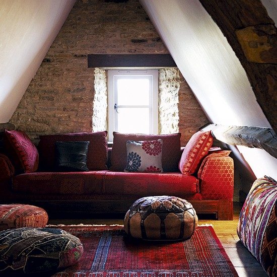 Rich and Cozy Living Room