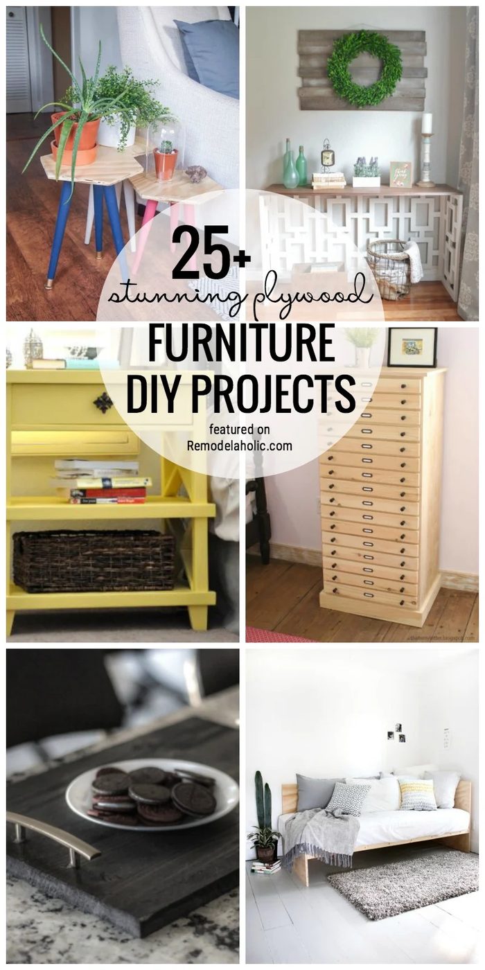 Plywood Is A Great Material For Building Furniture. Get Inspired With One Of These 25+ strong Plywood Furniture Handmade Projects Featured On Bekob.com