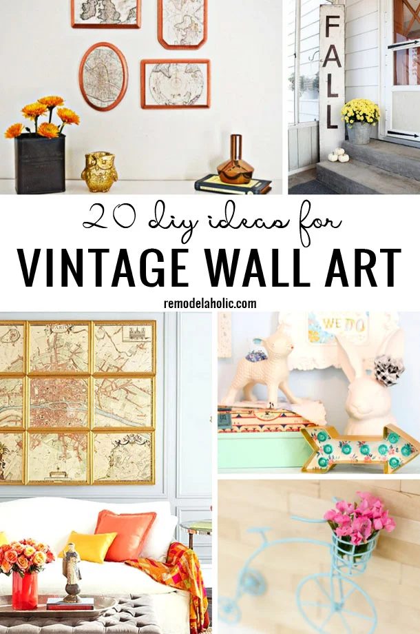 20 Handmade options For Vintage Wall Art Bekob