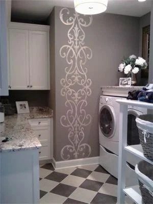 single stencil stripe