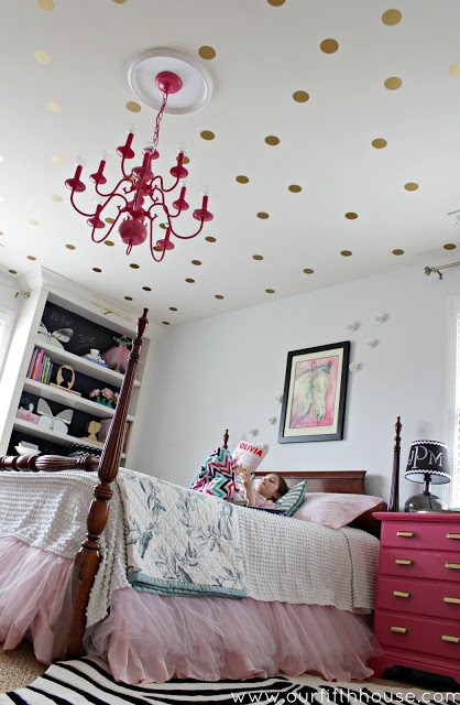 polka dot ceiling option
