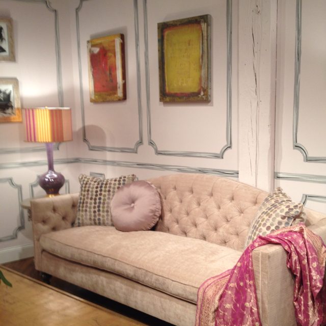 painted faux molding option