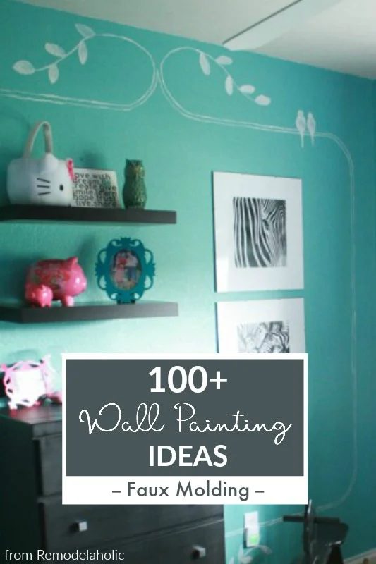 Faux Molding Wall Paint options From Bekob