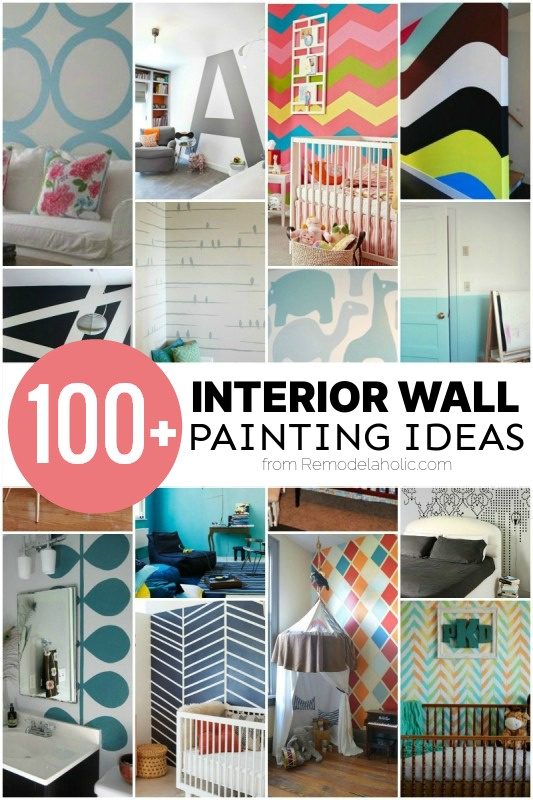 Interior Wall Painting options And Designs For Murals Patterns Accent Walls, Bekob