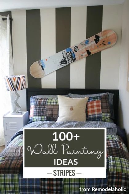 100 Paint options For Interior Walls, Stripes, From @Bekob