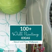 Wall Painting options, Stencil, Faux Wallpaper From Bekob Thumbnail