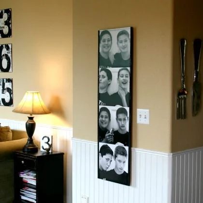 Wall Art Handmade Photo booth photo strip, Kim Demmon on Spoonful