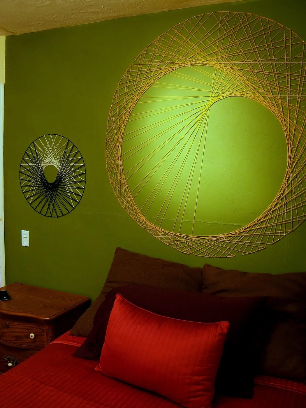 string wall art, NineRed
