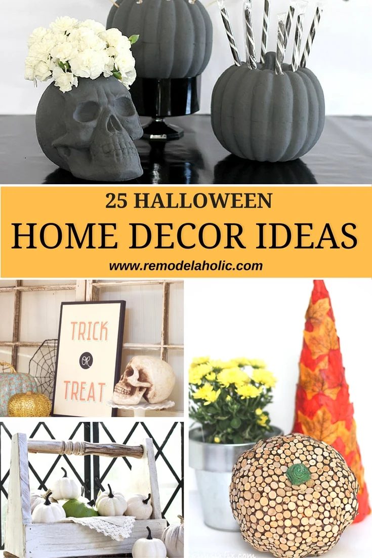 Halloween home decor options pin 1