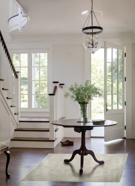 Home Bunch stairs with table