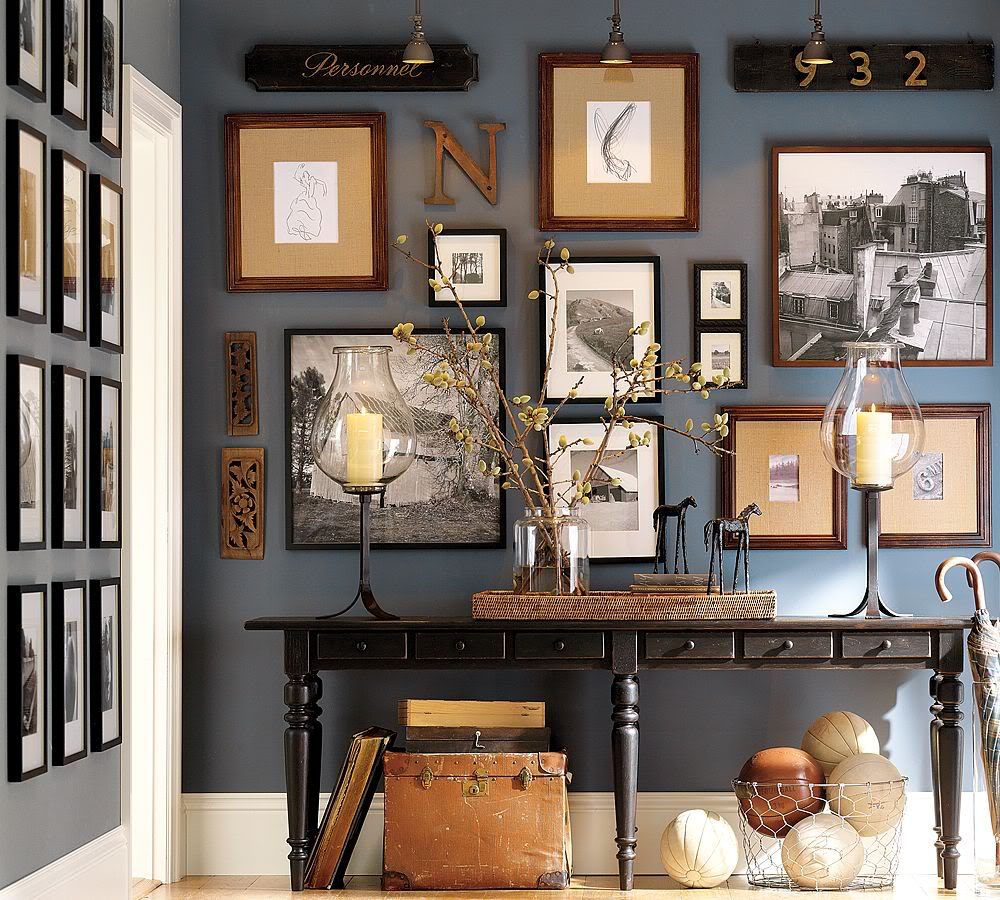 Pottery Barn foyer gallery