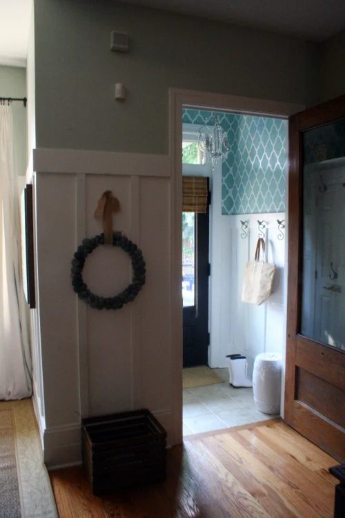 Home Stories A2Z stenciled entry
