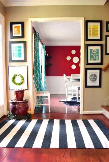 Young House Love bold entry