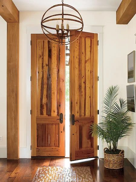 Southern Living rustic doors