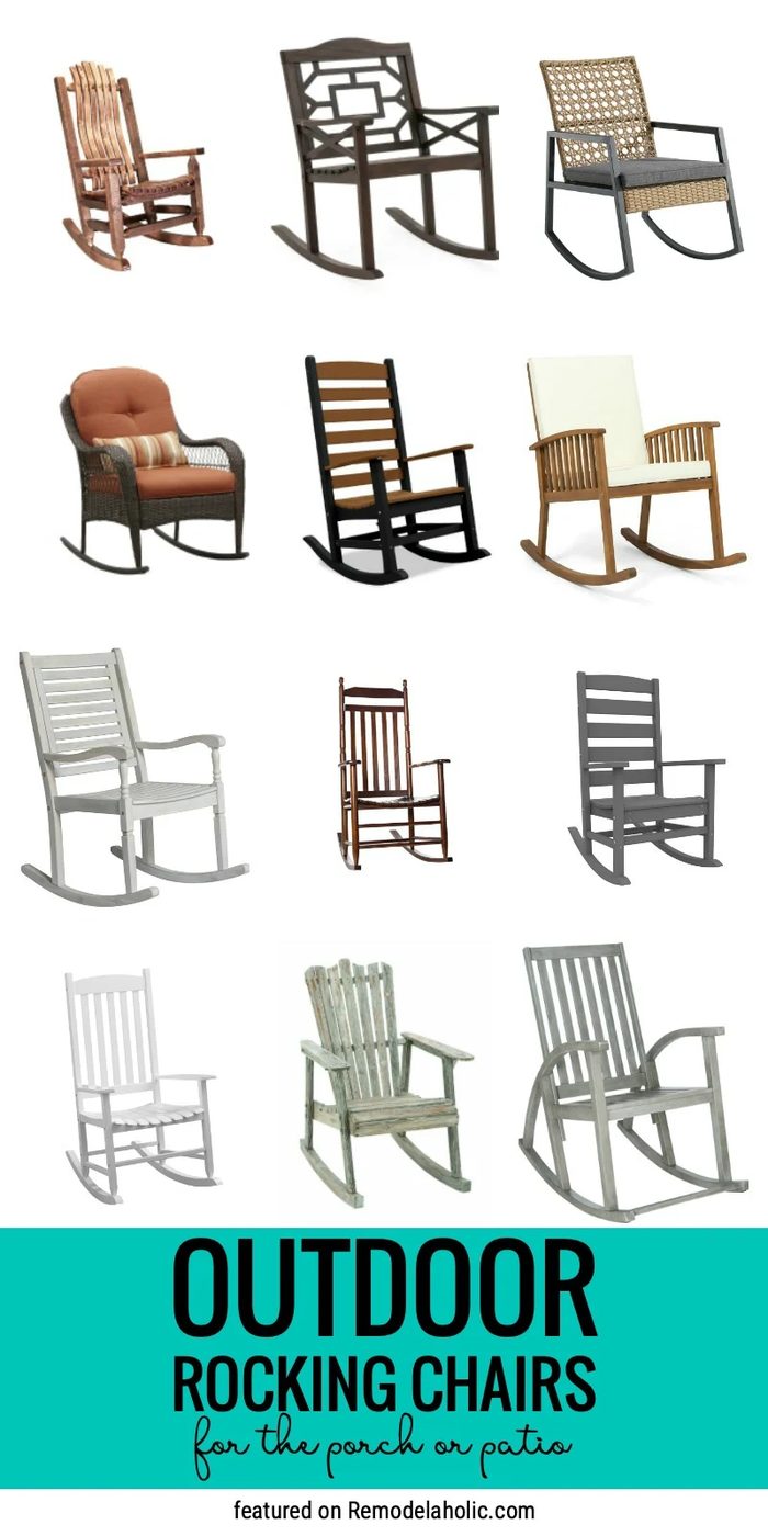 striking Way To Create An Inviting Porch Or Patio With One Of These Comfy Outdoor Rocking Chairs Featured On Bekob.com