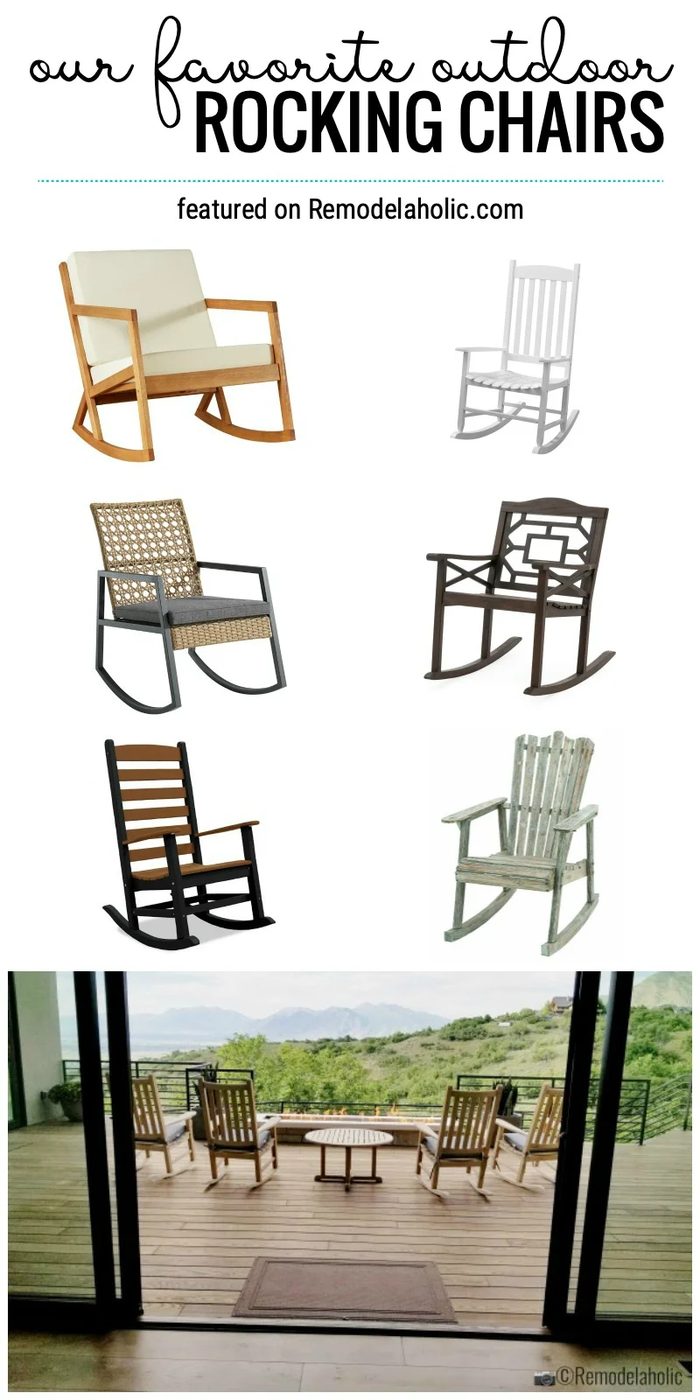 look at Our go-to Outdoor Rocking Chairs For The Porch Or Patio Featured On Bekob.com