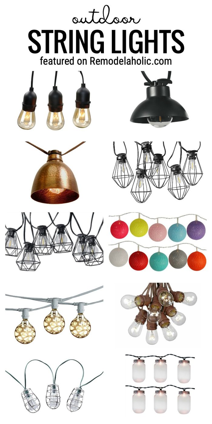 Lots Of Fun options For Outdoor String Lights To Decorate Your Pergola, Deck, Patio, Fire Pit, Or Porch Featured On Bekob.com