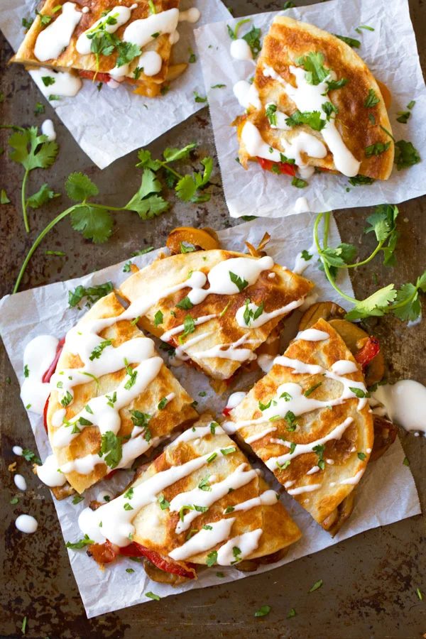 Quesadillas are so straightforward to make and your whole family will love eating them for lunch or dinner. Here are delicious 25 quesadilla recipes to try! 25 Quesadilla Recipes f