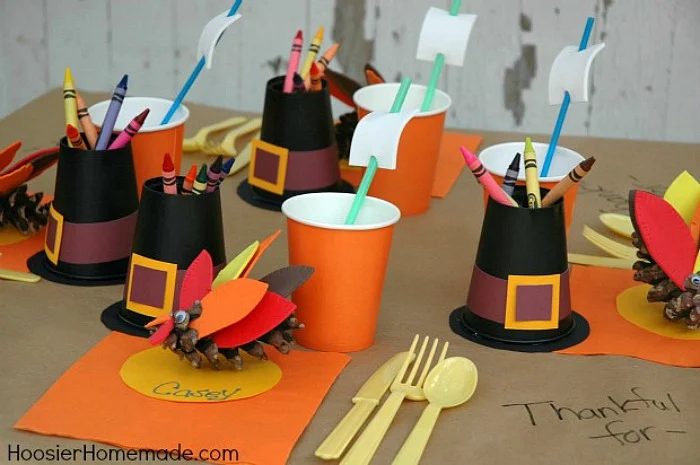 Kid Thanksgiving Table Hoosier Homemade