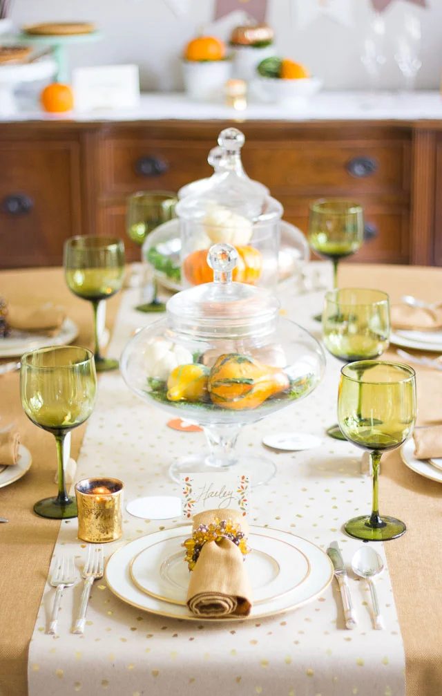 Thanksgiving Centerpiece option Design Improvised