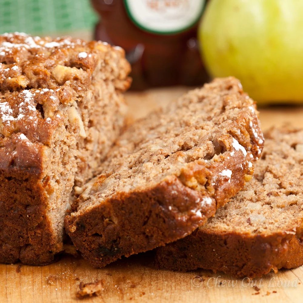 honey pear bread sweet bread recipe