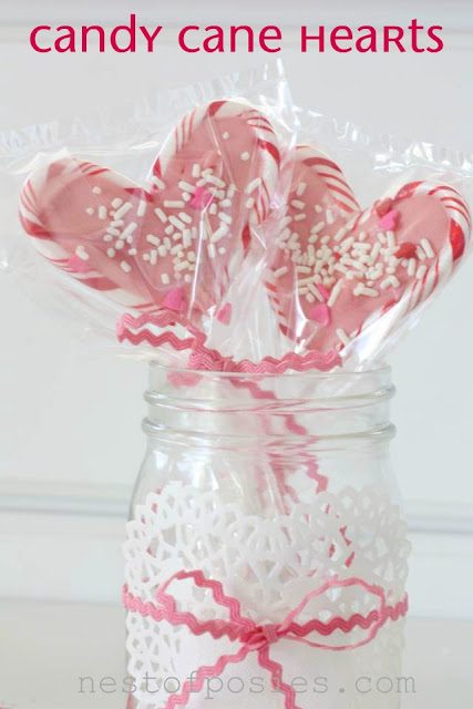 Candy Cane Hearts