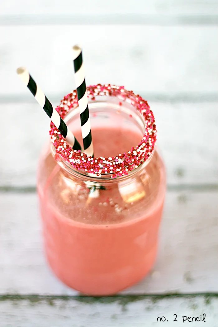 Red Velvet Cake Batter Milkshake