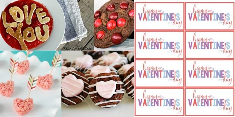 25 Sweet Treats for Valentine’s Day + Free Ready-to-print Treat Tag