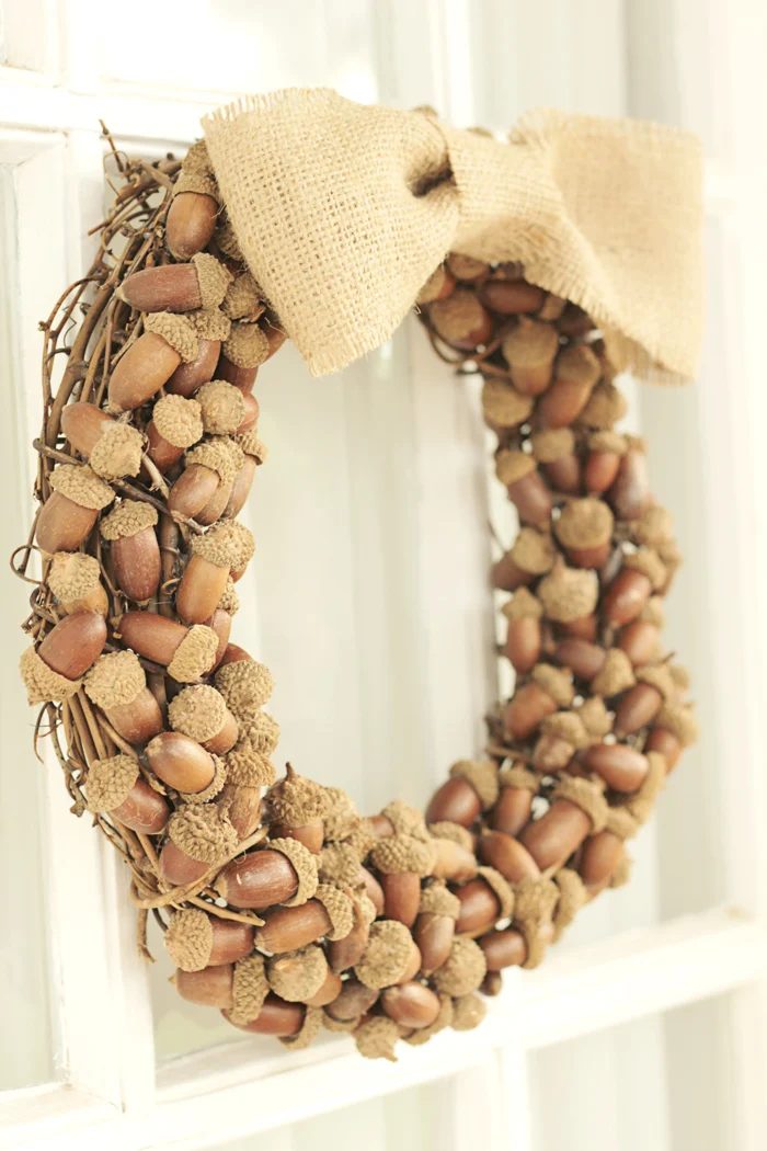 Acorn wreath option Crafts Unleashed