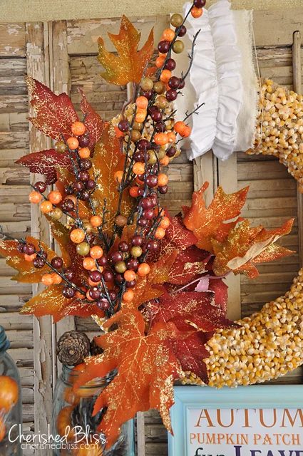 Popcorn Wreath by Cherished Bliss