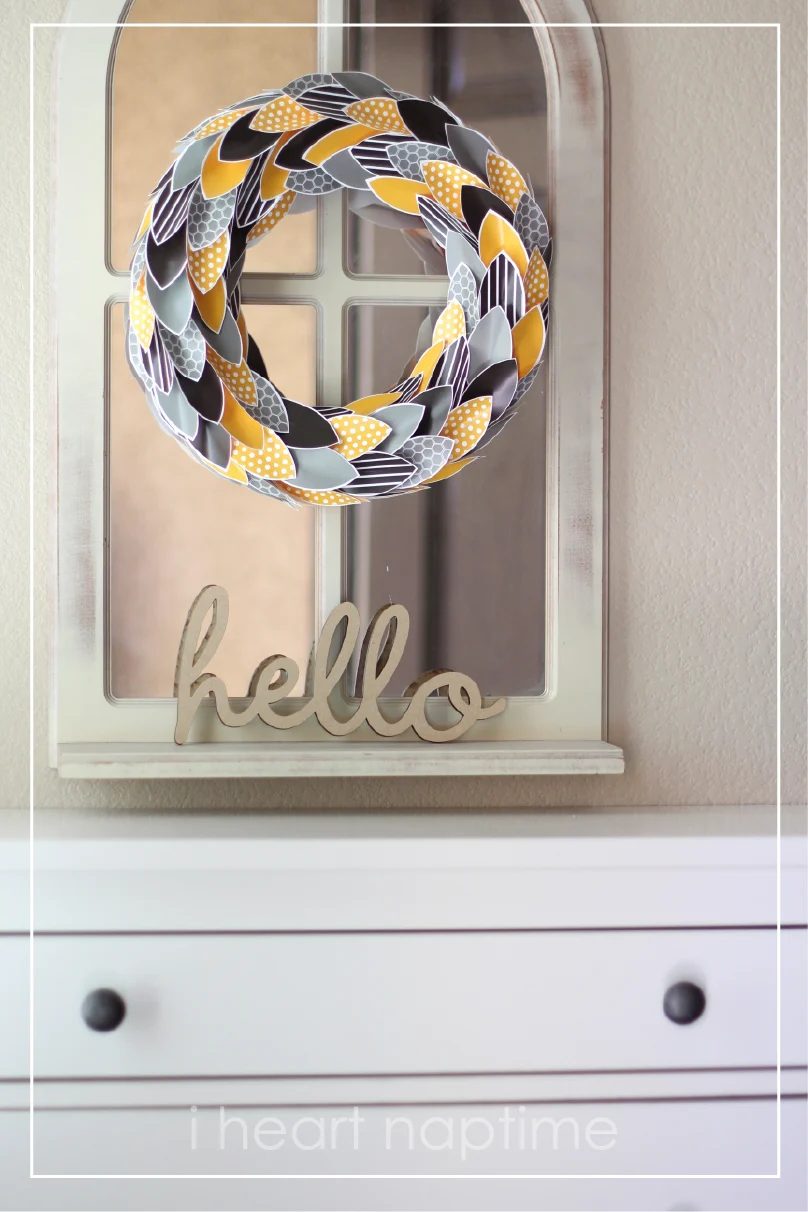 I Love This Fall Wreath At I Heart Naptime1