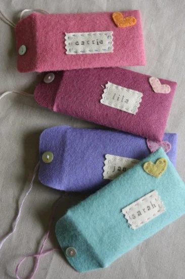 felt gift card envelopes