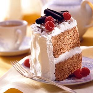 Midwest Living Valentine's Cocoa Angel Cake