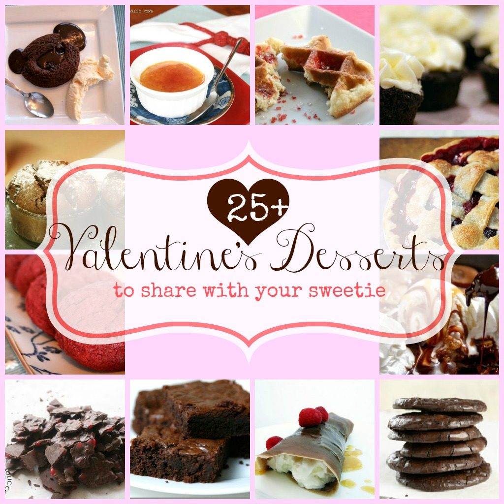 25 + valentine dessert options