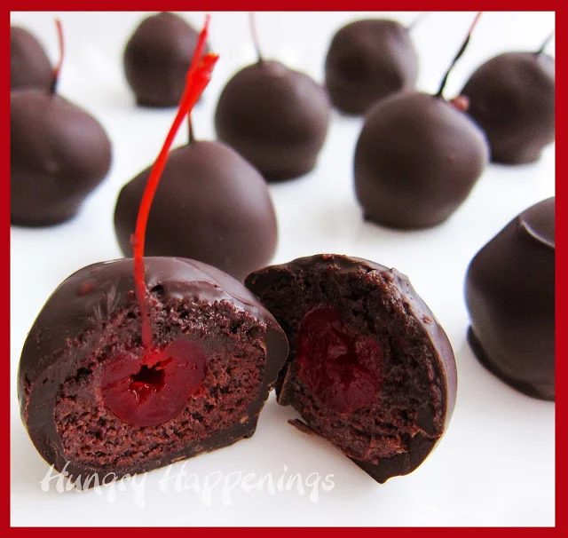 Hungry Happenings Chocolate Cherry Bombs