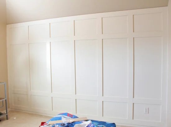 handmade paneled wall, Decor Chick on Bekob