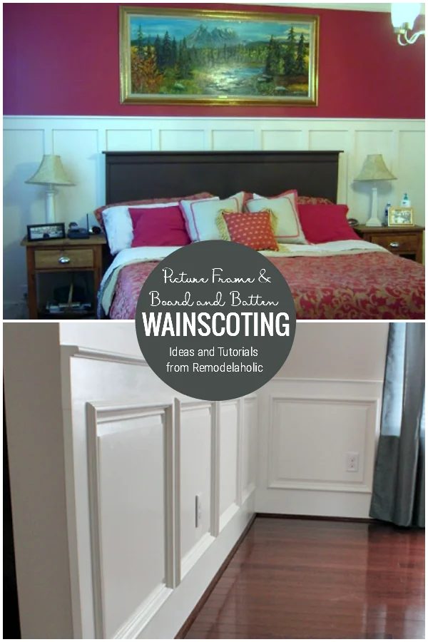 Picture Frame Wainscoting, Board And Batten Wainscoting, options And Tutorials From Bekob