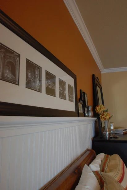 beadboard wainscoting with ledge, Tell'er All About It on Bekob