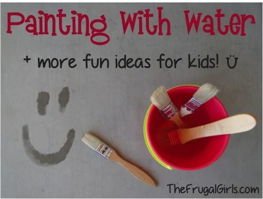 tipsaholic-painting-with-water-the-frugal-girls on Bekob