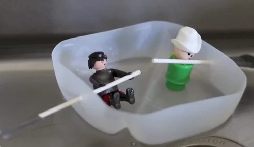 how to make a milk just white water raft from PBS Parents feautured on Bekob
