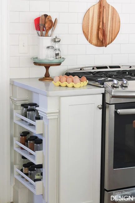 bekvam spice rack built-in kitchen cabinet1