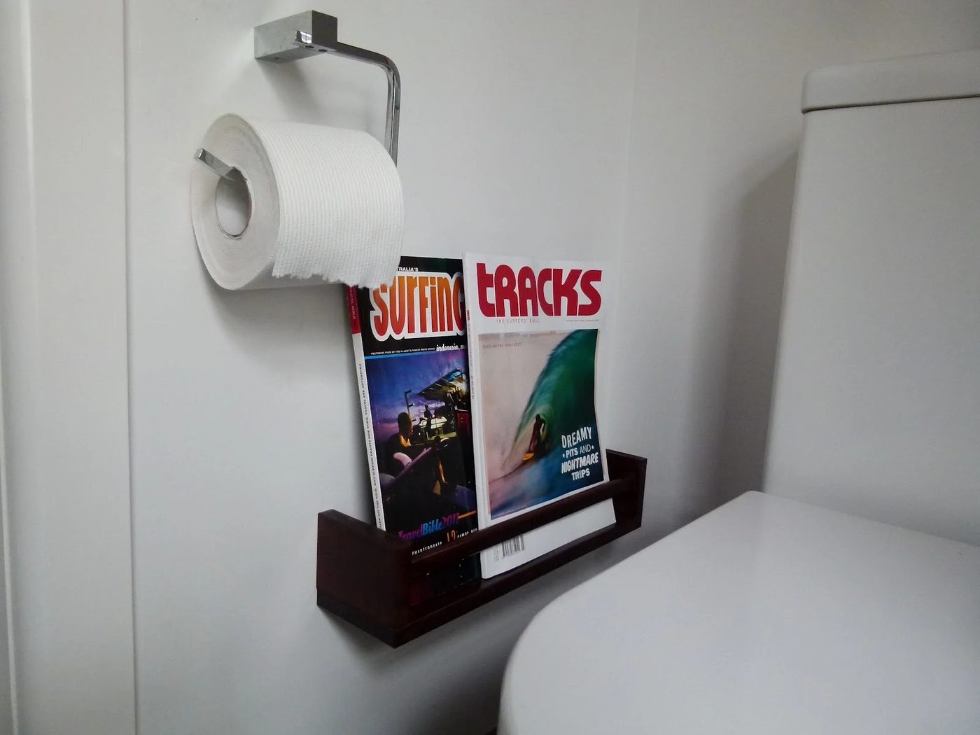 bekvam spice rack magazine holder bathroom
