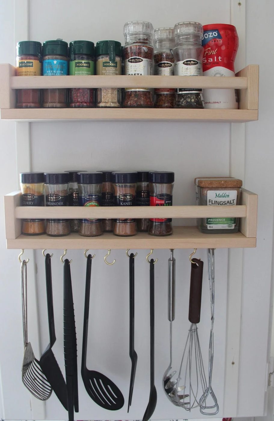 bekvam spice rack kitchen utensil holder