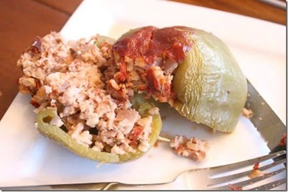 Bekob stuffed bell peppers