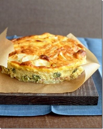 Martha Stewart ham and potato bake