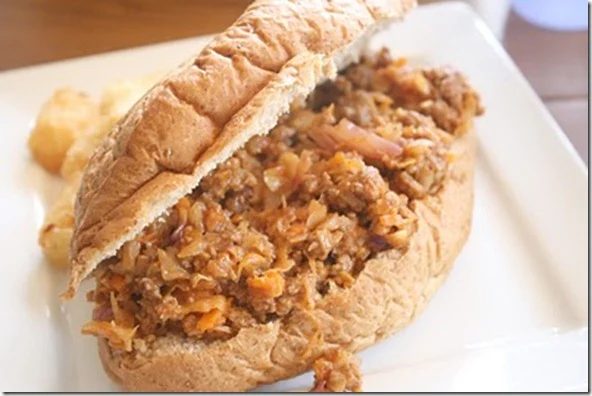 Bekob not too sloppy joes