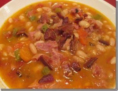 danicas daily ham and navy bean soup