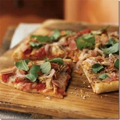 Cooking Light Roast Turkey and Prosciutto Pizza