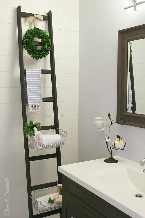 Handmade Storage Ladder
